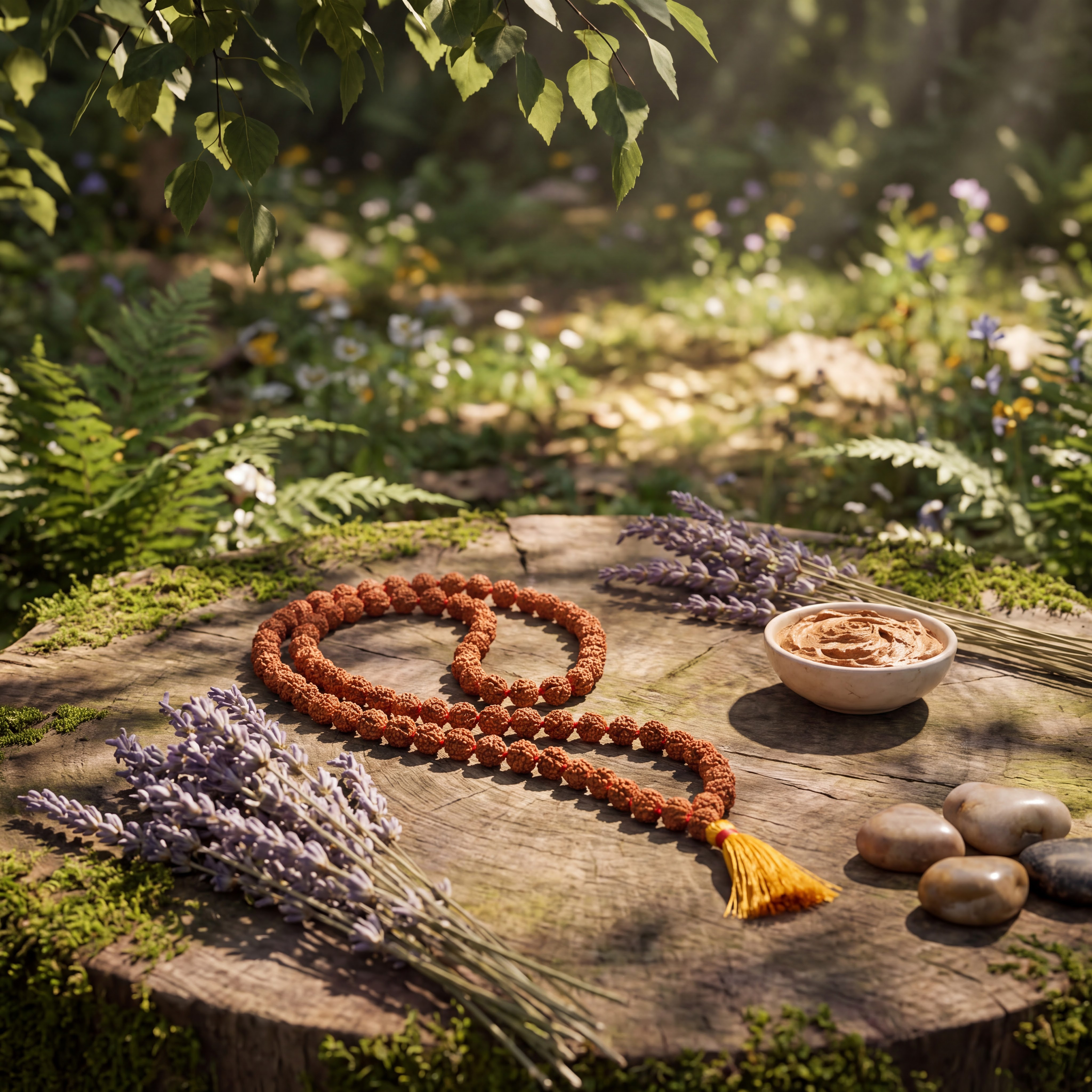Rudraksha Mala 6 Mm 5 Mukhi